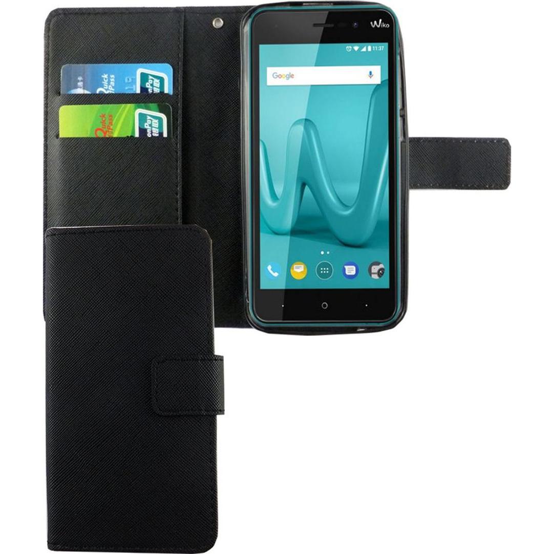 König Design Hülle Handy Schutz für Wiko Lenny 4 Case Cover Tasche Wallet Etui Handyhülle Neu (Wiko Lenny 4), Smartphone...