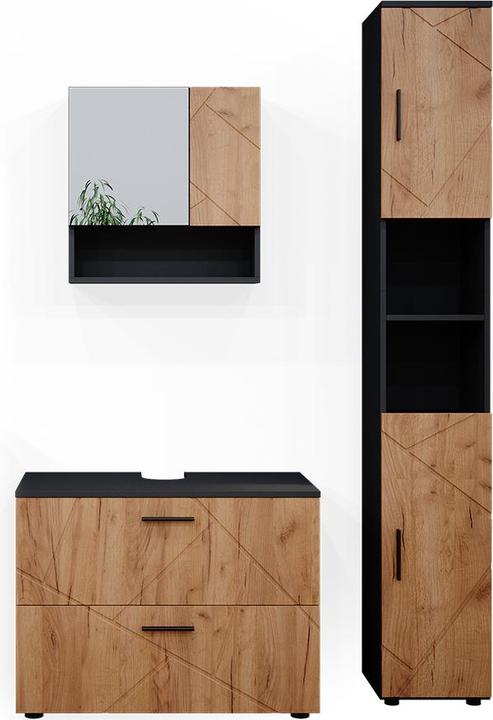 Actual product image Vicco Irma with drawer unit and tall unit