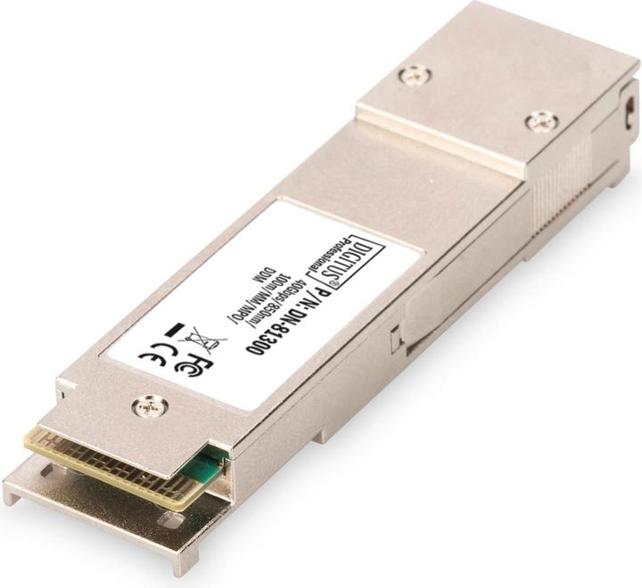 Produktbild Digitus QSFP 40 Gbps Modul Multimode 850nm 100m MPO Stecker OM3