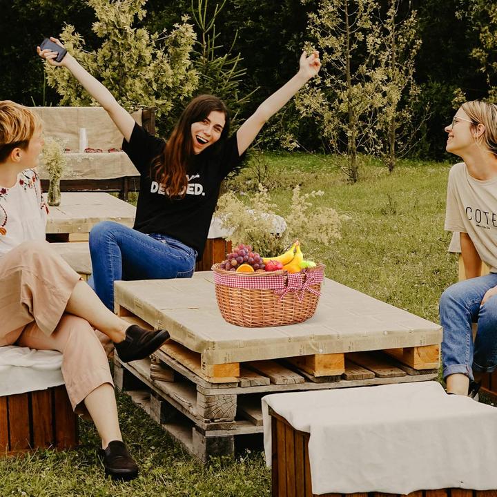 Produktbild G Good Gain Picknickkorb mit Doppelfaltgriffen