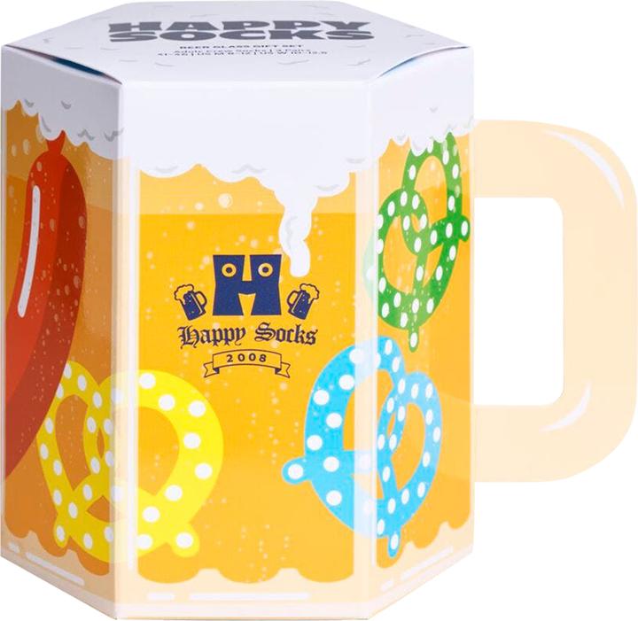 Actual product image Happy Socks 3-Pack Beer Glass Socks Gift Set (pack of 3, 41 - 46)