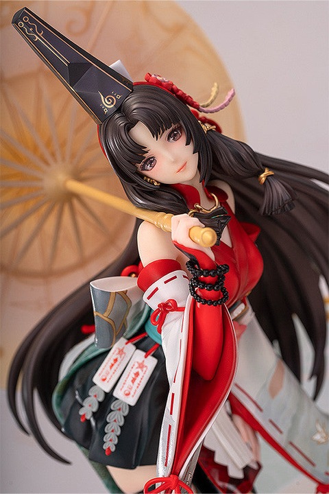 Actual product image Myethos Naraka: Bladepoint statuette PVC 1/7 Tsuchimikado Kurumi: Onmyoki Ver. 32 cm