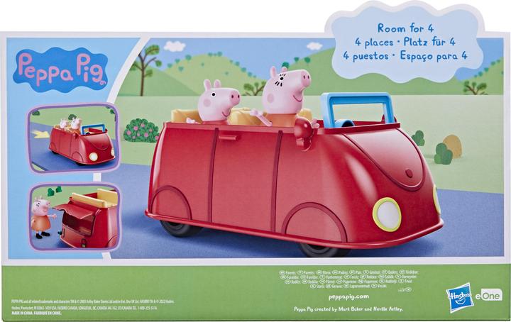 Actual product image Hasbro Peppa's red family car