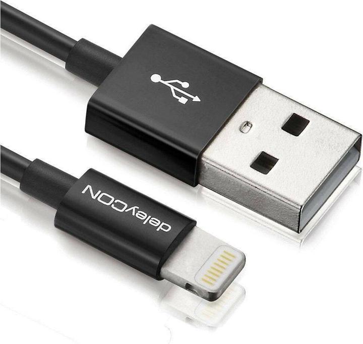 Produktbild deleyCON Lightning auf USB (0.15 m, USB 2.0)