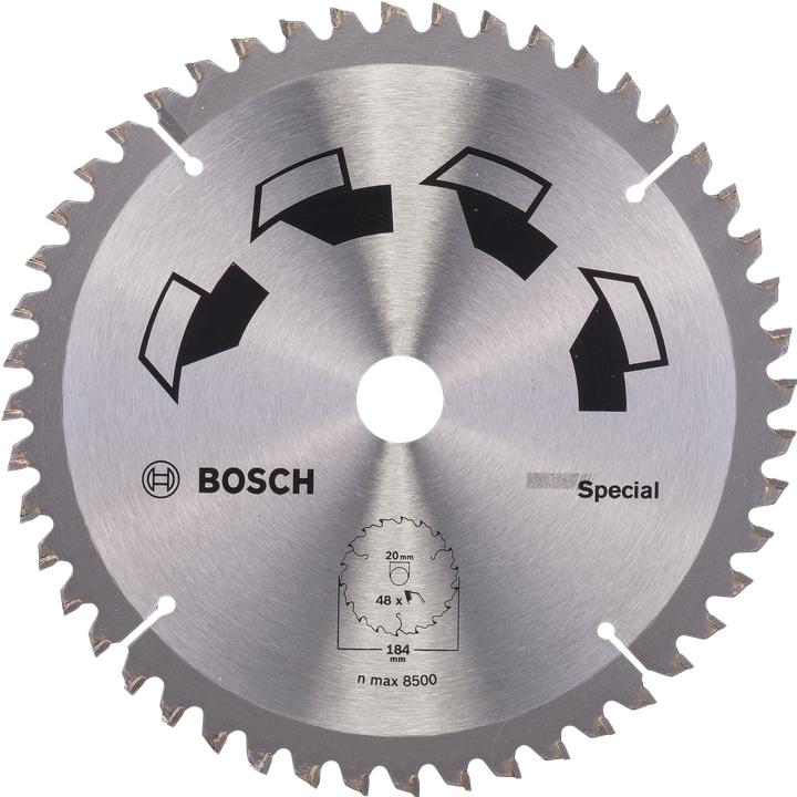 Immagine prodotto Bosch Zubehör Lama circolare SPECIALE D= 184 mm Foro= 16 mm Z= 48