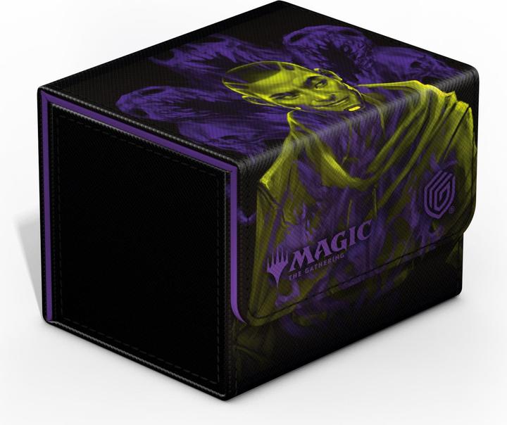 Schwarz, Violett, Gelbgrün