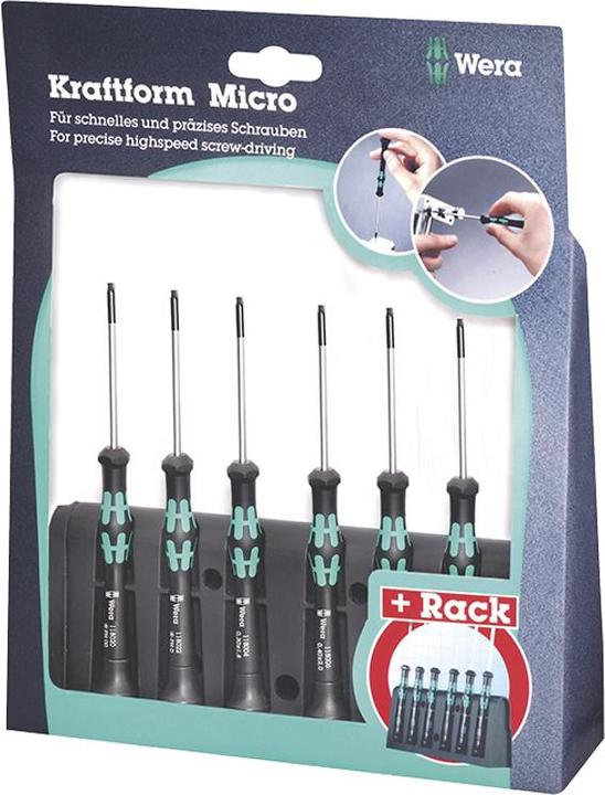 Actual product image Wera 2067/6 TX BO Rack (Torx (TX))
