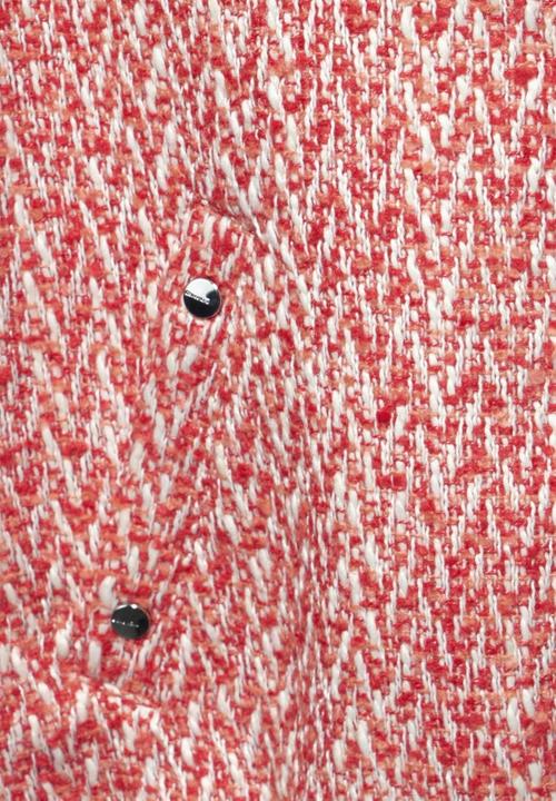 Productafbeelding Street One Kurze Bouclé-Jacke mit Hemdkragen, Brust- und Seitentaschen (40)