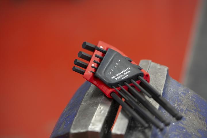 Produktbild Facom 9pc Metric Spherical Head Hex Key Set