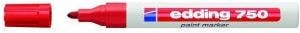 Produktbild Edding 750 Glanzlack-Marker (Rot, 2 mm, 1 x)