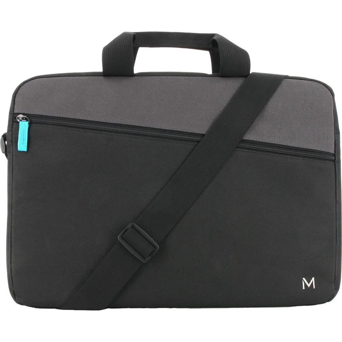 Mobilis TheOne Essential Briefcase Topload. 14-16" black gre (16"), Notebooktasche, Schwarz