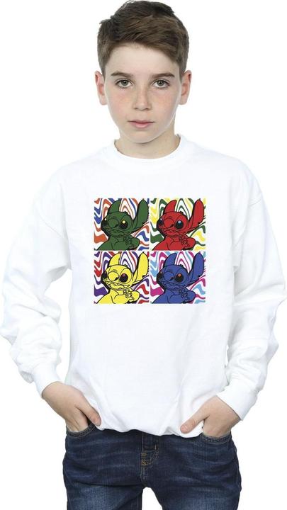 Immagine prodotto Disney Lilo & Stitch Pop Art Felpa Ragazzi (128)