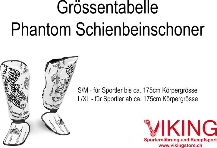 Actual product image Phantom Athletics Shinguards Muay Thai (S, M)