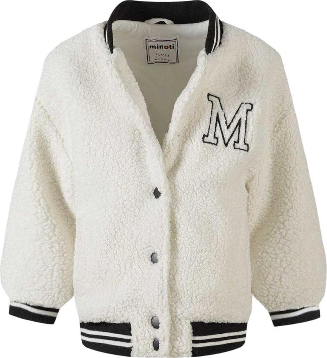 Produktbild Minoti Jacke Mädchen Teddyfleece Baseball (128)