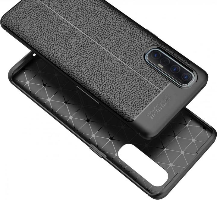 Produktbild Screenguard Oppo Find X2 Neo Hülle Leather Design TPU Cover (Oppo Find X2 Neo)