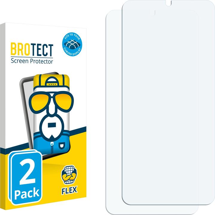 Image du produit BROTECT Film de protection plein écran Film de protection d'écran clair transparent (2 pièce(s), Xiaomi Redmi 13C)