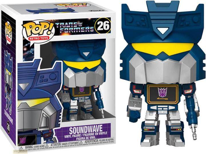 Actual product image Funko POP! - Transformers: Soundwave