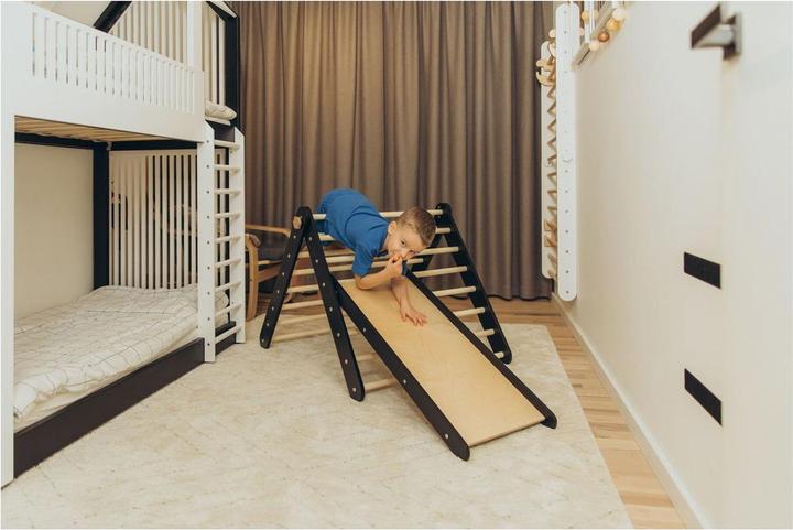 Produktbild Duck Woodworks Kletterdreieck mit Rutsche