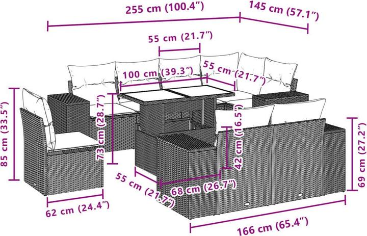 Produktbild vidaXL Camden