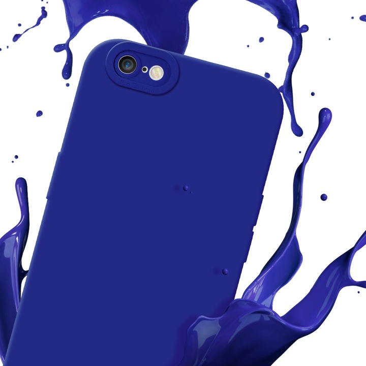 Productafbeelding Cadorabo Hoesje voor Apple iPhone 6 PLUS / 6S PLUS in TPU Fluid LM162 Style (Apple iPhone 6 Plus)