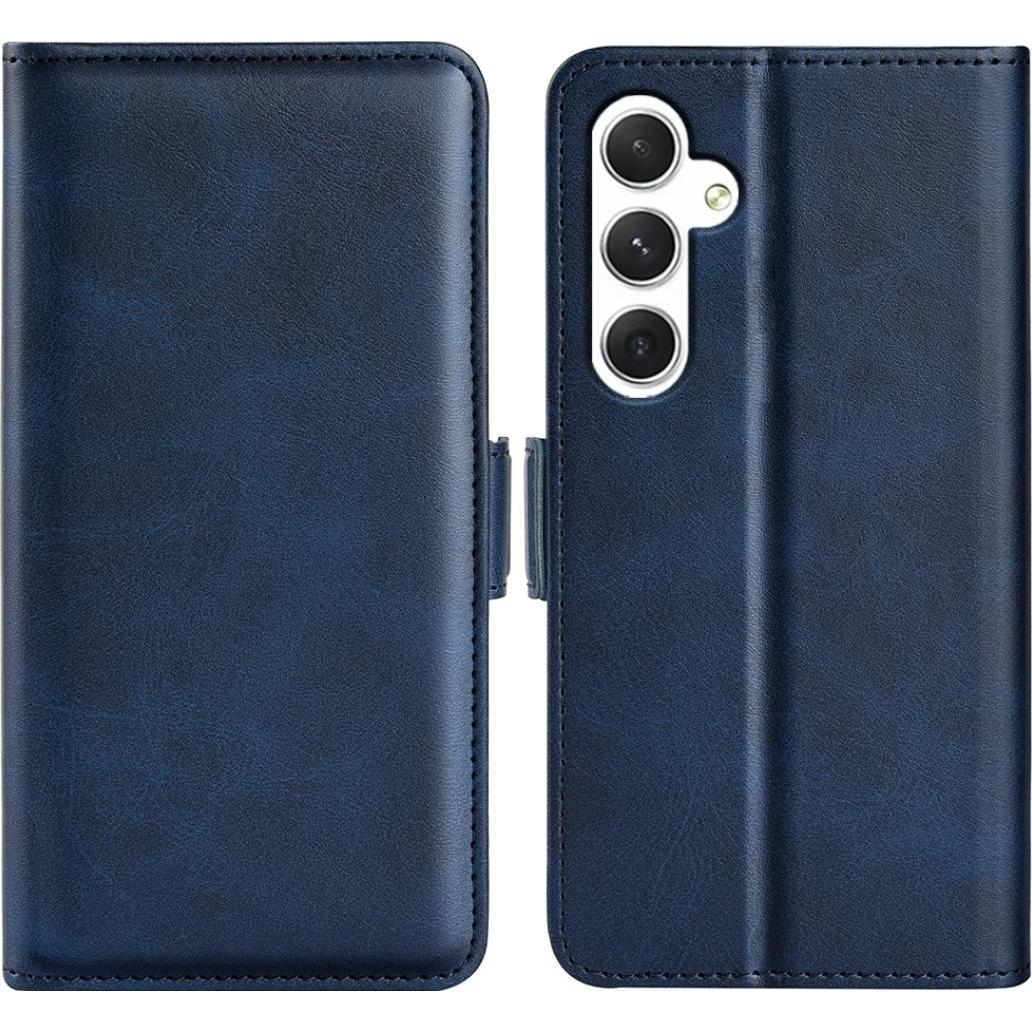 Thumbnail - Screenguard CardLounge Leder Hülle (Samsung Galaxy S24+), Smartphone Hülle, Blau