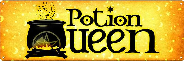 Produktbild Grindstore Blechschild Potion Queen