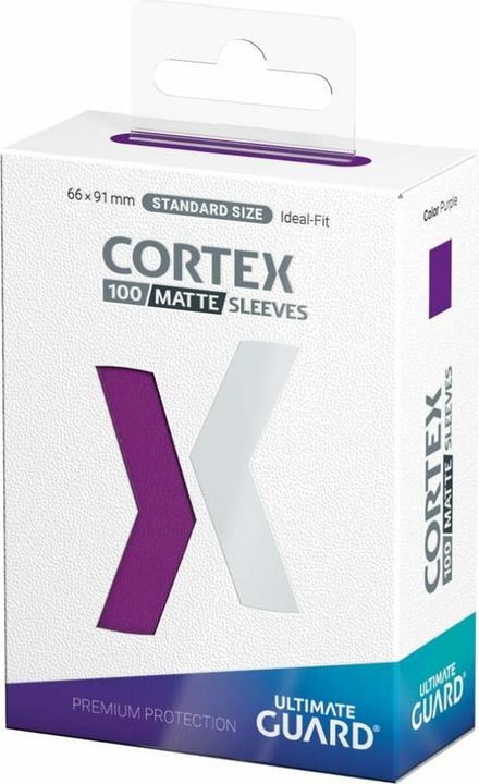 Produktbild Ultimate Guard 100 pochettes Cortex Sleeves taille standard Violet Mat