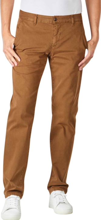 Actual product image Alberto Lou-J Soft Twill Pant Slim Fit Brown (W33/L30)