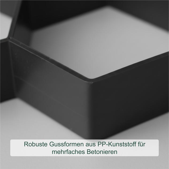 Productafbeelding Relaxdays Pflasterform Bienenwabe 2er Set (2x, 30 x 30 cm)