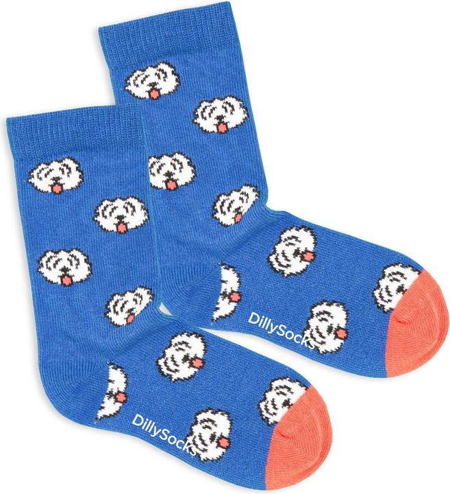Immagine prodotto DillySocks Calzini per bambini Lil Fido (Confezione singola, 31 - 34)