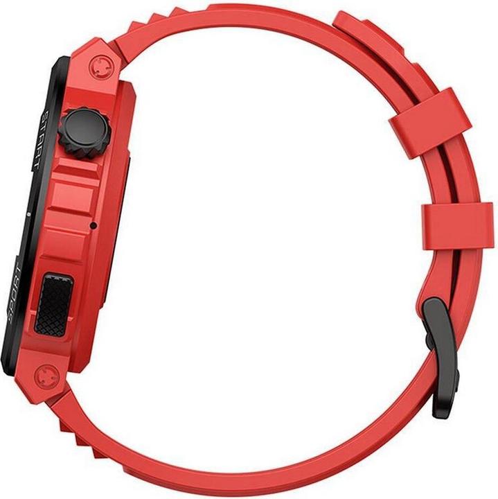 Actual product image Zeblaze Ares 3 Plus Smartwatch (Red) (45 mm)