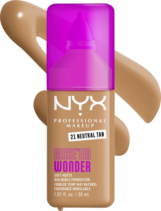 Image du produit NYX Professional Make-Up Nyx Wonder (Tan Neutre)