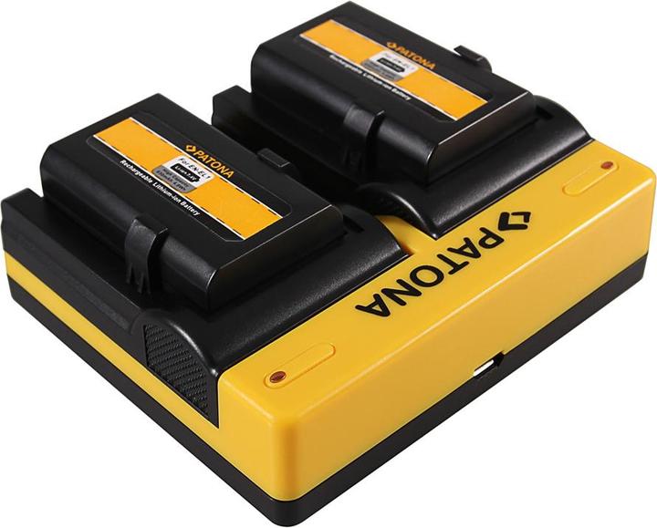 Immagine prodotto Patona Caricabatterie doppio per Nikon EN-EL1 COOLPIX 775 880 885 995 4300 4500 4800 5000 5400 incl.