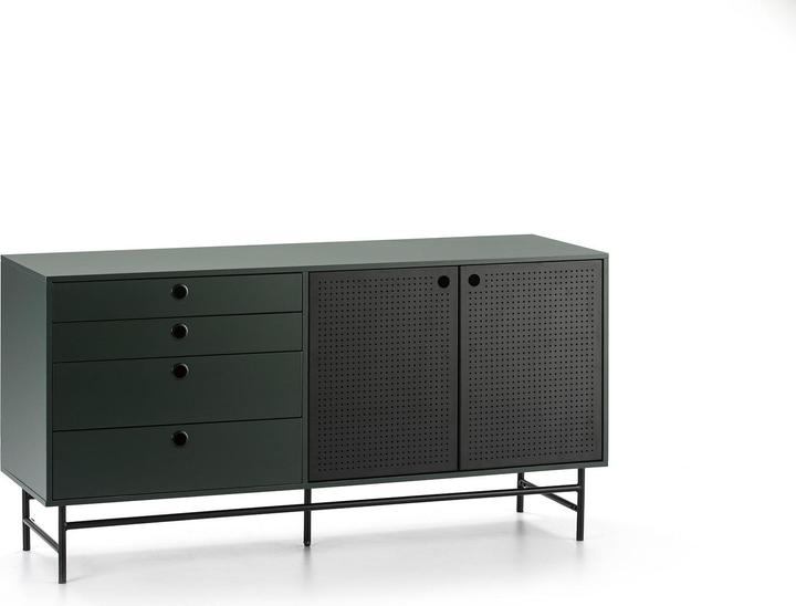 Actual product image Teulat Sideboard Punto Dark Green 150 x 77 cm