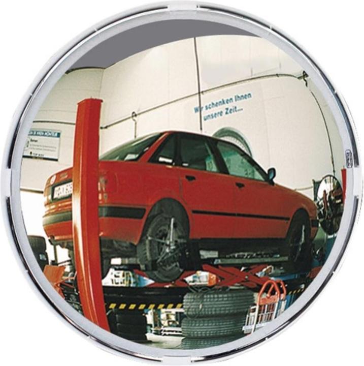 SPL Multi-purpose mirror D.600mm plastic,white f.2 directions 11m