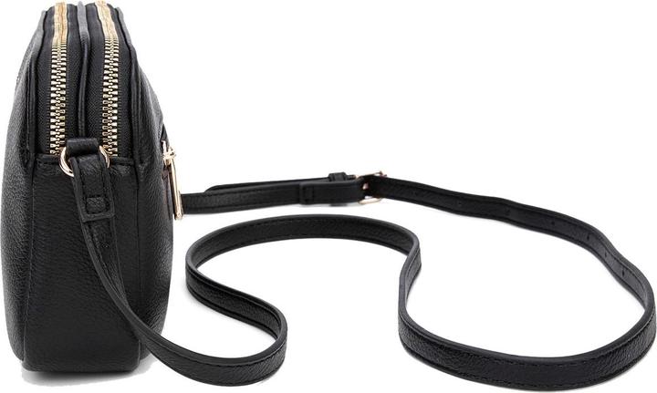 Produktbild David Jones **Damen Umhängetasche - Modell Erisma Lux - Pu Vegan Leder** - 21.0 X 13.0 X 5.0 Cm