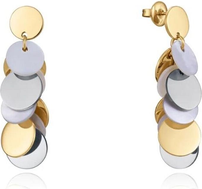 Actual product image Viceroy Sophisticated dangle earrings with mother-of-pearl chic 14090E01012