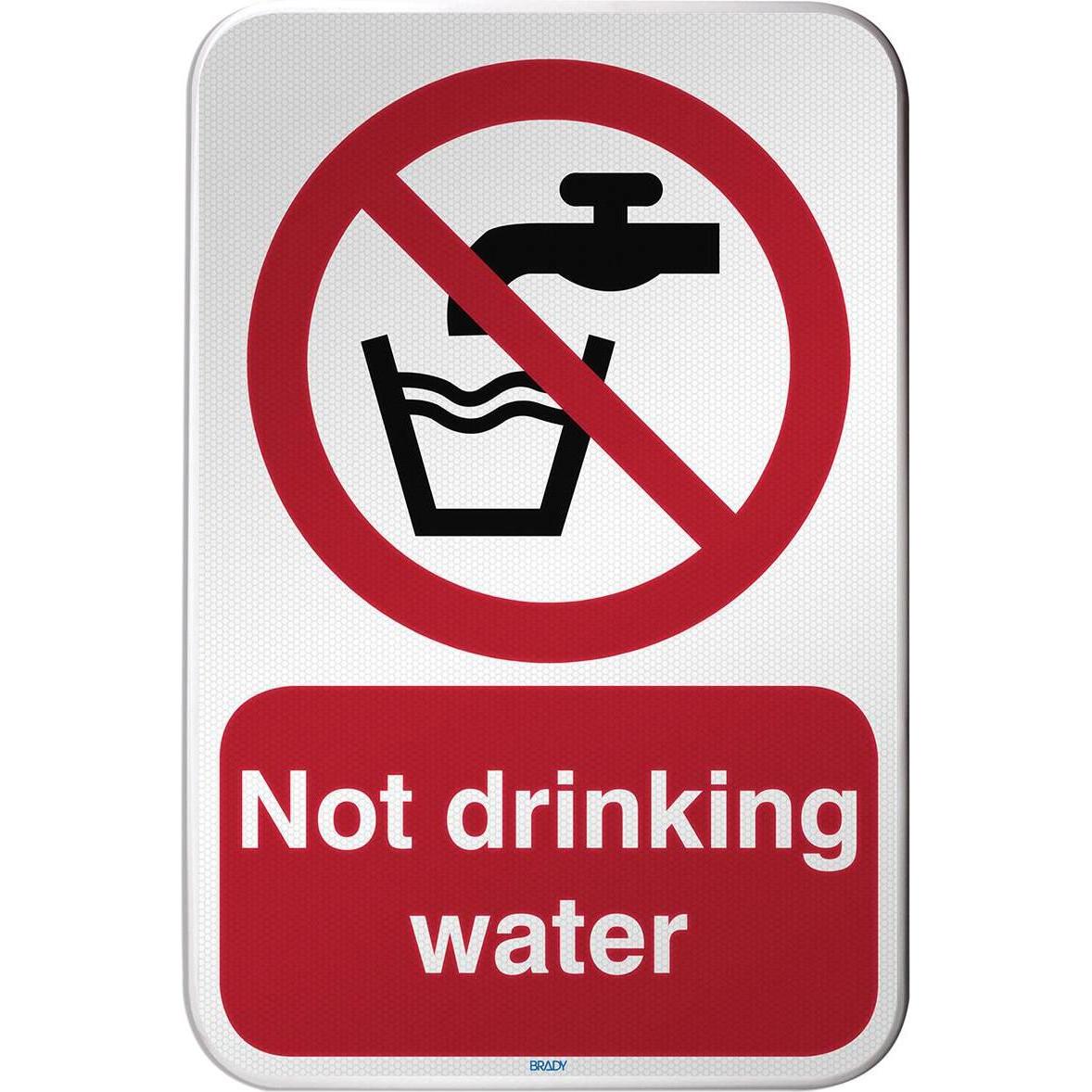 Brady, Sicherheitskennzeichnung, ISO Safety Sign - Not