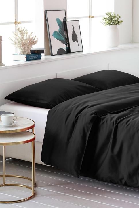 Actual product image Living Home Uni Satin II (Duvet cover, 15 x 40 cm)