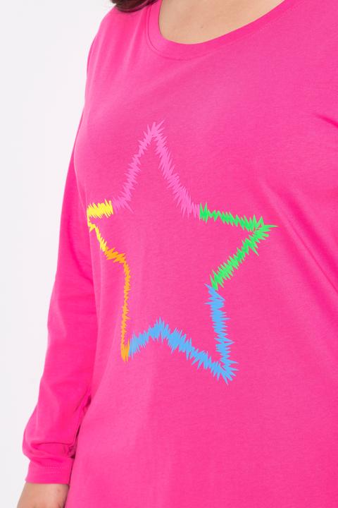 Produktbild Angel of Style Langarmshirt, Neon-Stern (44)