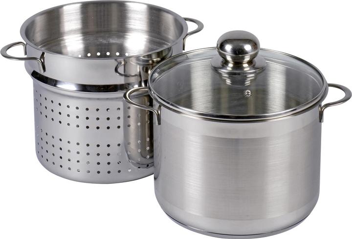 Actual product image Krüger Spaghetti pot (24 cm, Pot, Stainless steel)