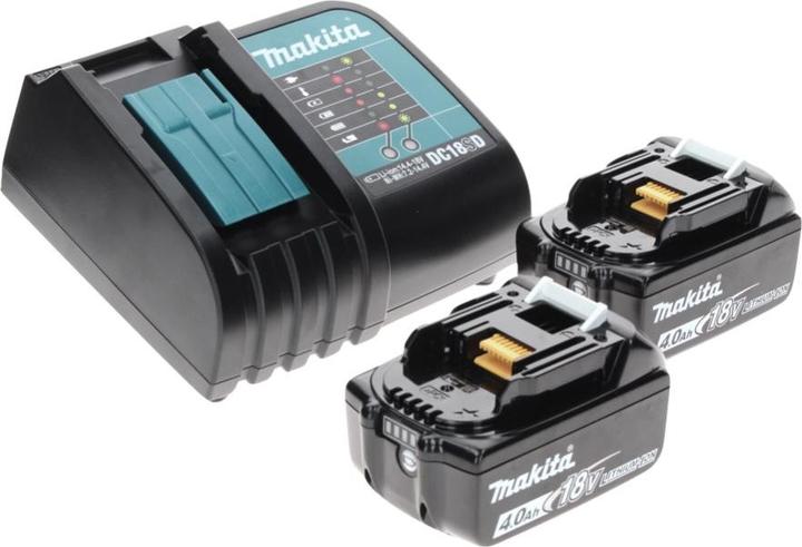 Produktbild Makita DCL 181 FRM W Akku Staubsauger 18 V Weiss + 2x Akku 4,0 Ah + Ladegerät