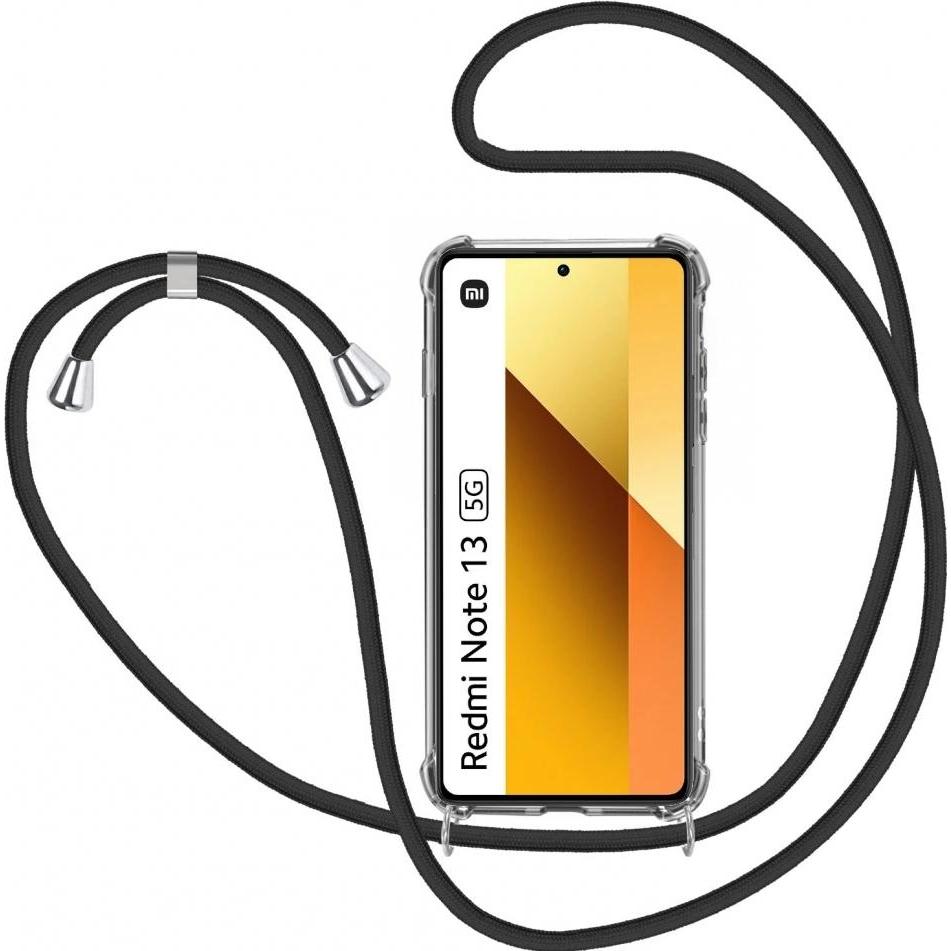 Screenguard Xiaomi Redmi Note 13 5G Loopster Necklace Hülle, Handykette, Transparent
