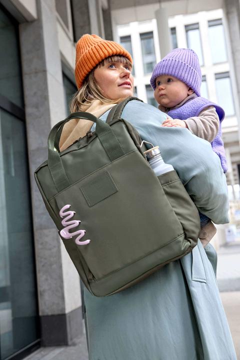 Produktbild Lässig Wickeltaschen & Wickelrucksäcke Wickelrucksack Vividal Backpack - Olive