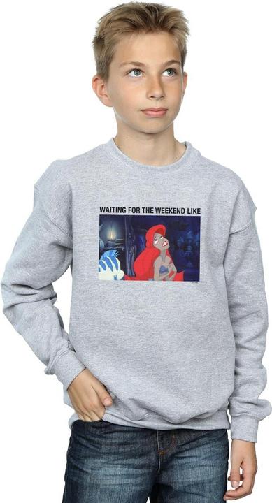 Image du produit Disney - Sweat THE LITTLE MERMAID WAITING FOR THE WEEKEND - Garçon (116)