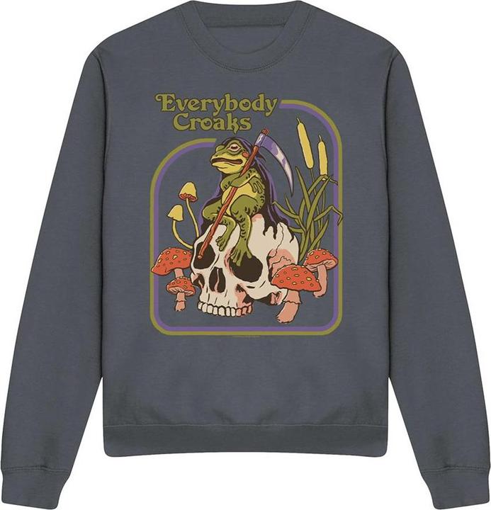 Produktbild Steven Rhodes Everybody Croaks Sweatshirt (M)