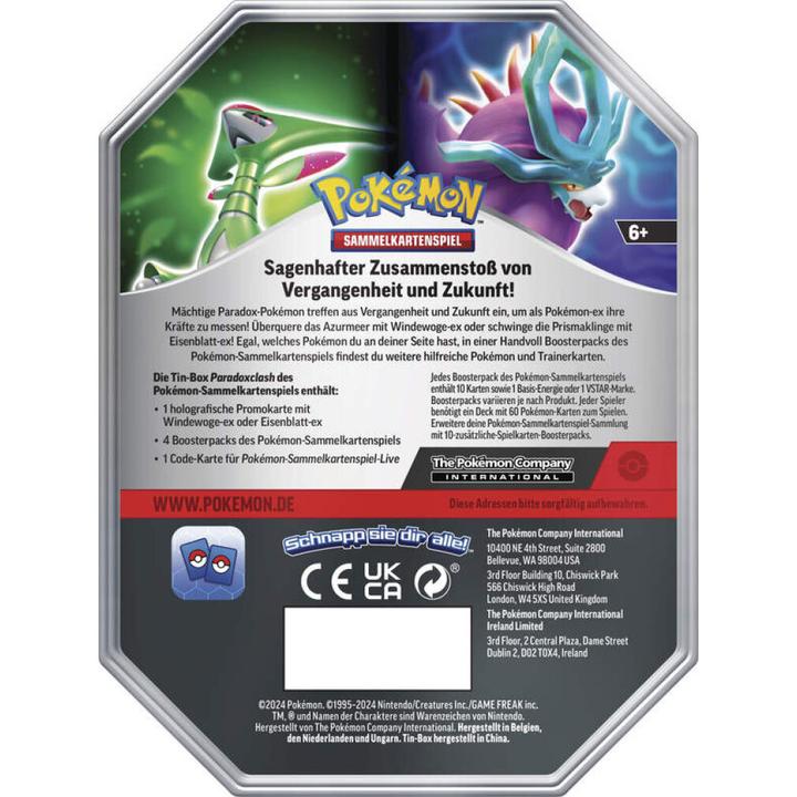 Image du produit Pokémon TCG Tin 113 *ALLEMAND* (Allemand, Pack de boosters)