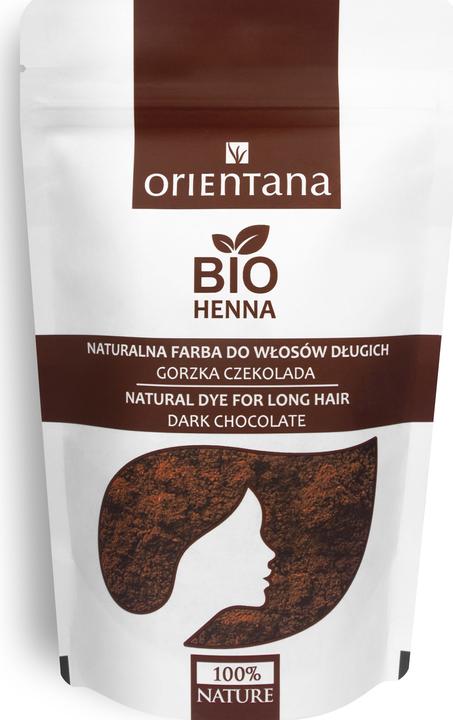Orientana Bio Henna GORZKA CZEKOLADA 100g (Braun)