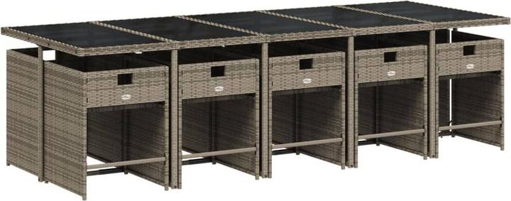 Actual product image vidaXL Garten Essgruppe (275 x 106 x 73 cm)