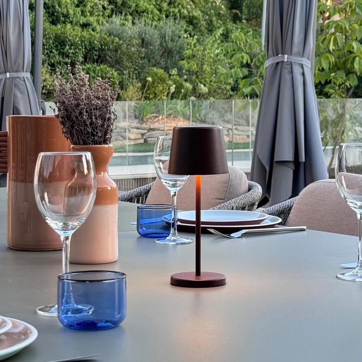 Actual product image Lumisky Vintage Dimmable Wireless LED Table Lamps with Charging Tray